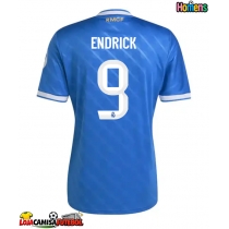 Camisa de Futebol Real Madrid Endrick #9 Equipamento Alternativo 2025-26 Manga Curta